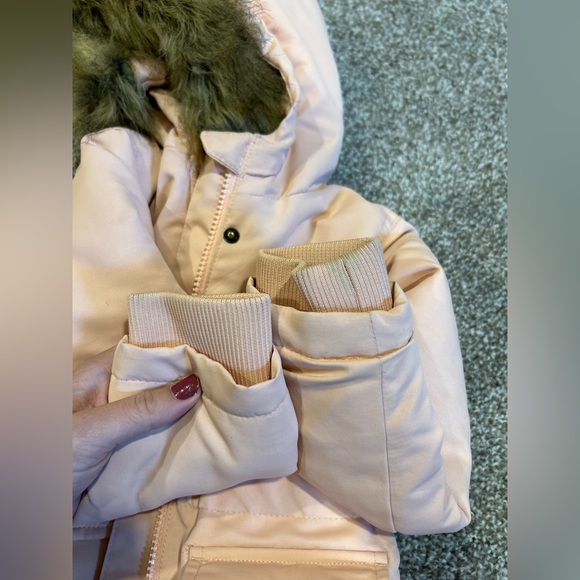 Outdoor Kids Faux-Fur Trim Hooded Coat - Picture 8 of 8